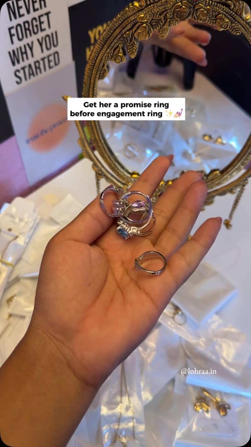 Signature Promise Ring