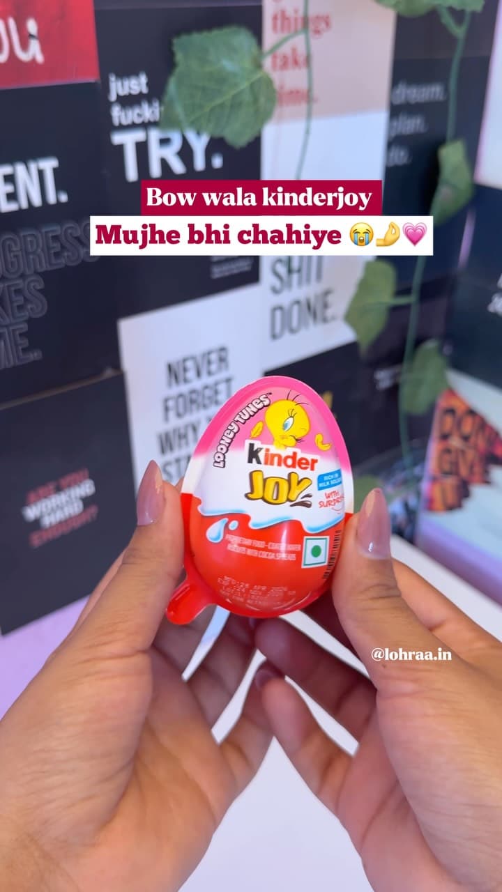Bow Kinder Joy Surprise